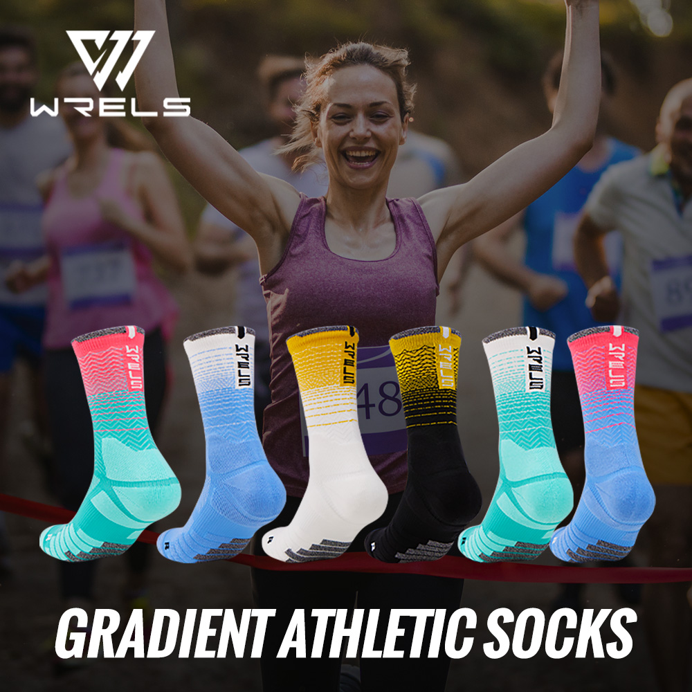 Athletic Sock Cushion - WRELS 1/2/3 chaussettes de sport athlétiques