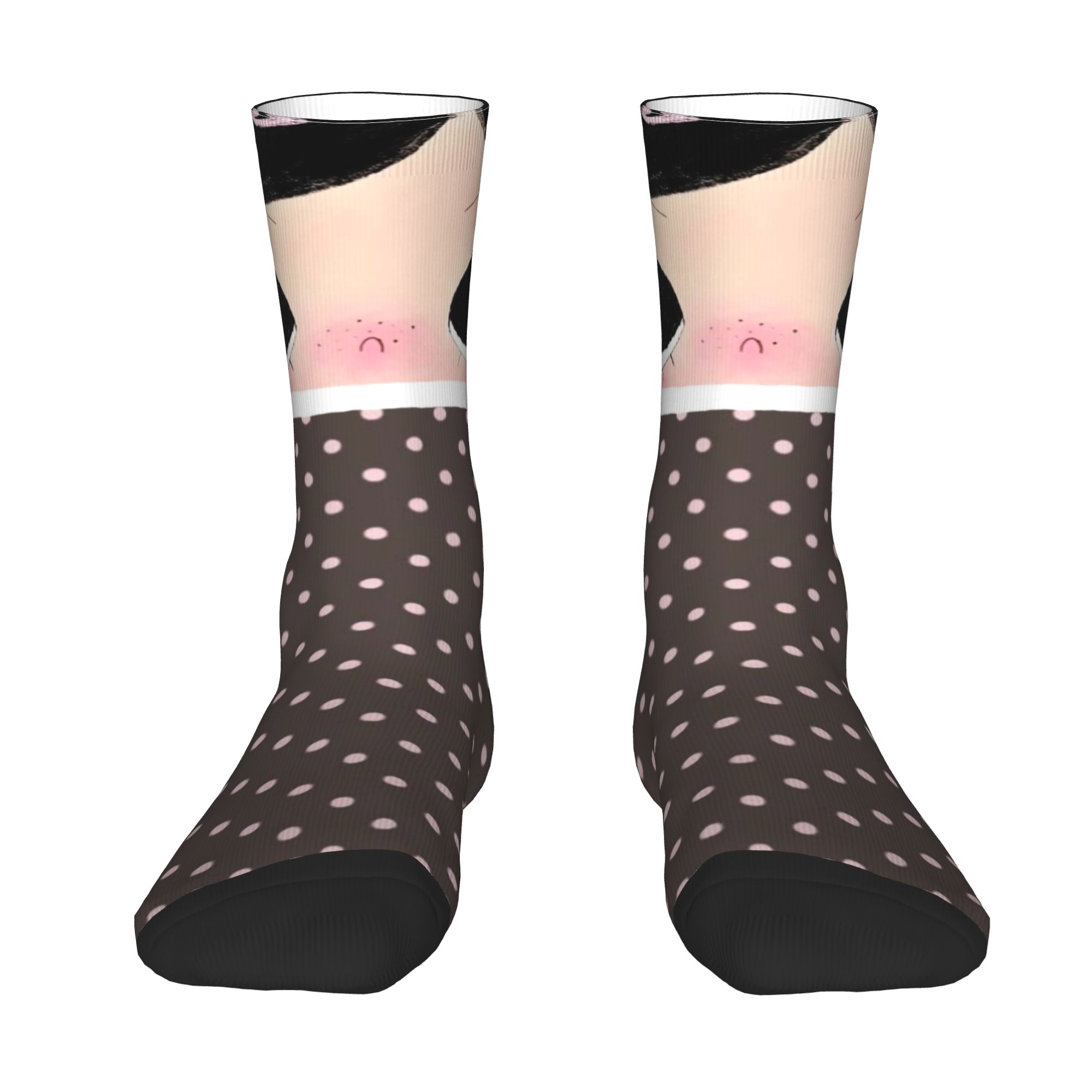 Dress Sock Men - Chaussettes unisexes personnalisées à grands yeux