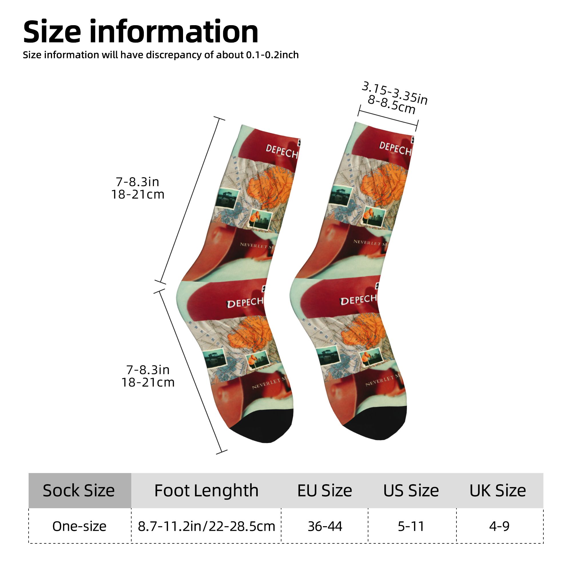 Chaussettes personnalisées D-D - Dress Sock Men avis et prix