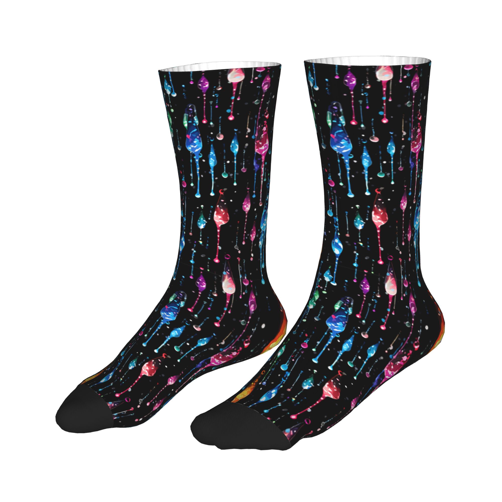 Chaussettes à motif liquide ar - Dress Sock Men avis et prix
